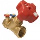 Imagine sugestiva Robinet reglare debit coloane, cu prize de masurare, scaun inclinat Herz STROMAX DN 20 (1401702)