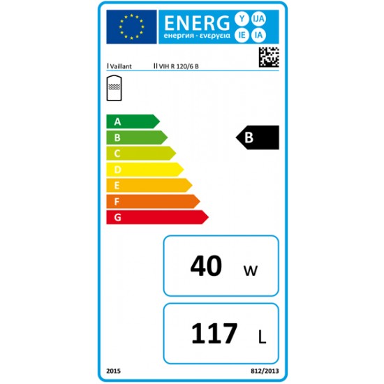 Boiler cu 1 serpentina Vaillant VIH R 150/6 - 150 Litri (0010015944) imagine Boiler cu 1 serpentina Vaillant VIH R 150/6 - 150 Litri (0010015944) imagine