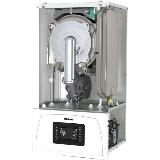 Centrala termica in condensare Motan Condens 100 CH2 - 35 kW, doar incalzire, fara vana cu 3 cai (C38GC35-CH2V1) imagine Imagine sugestiva Centrala termica in condensare Motan Condens 100 CH2 - 35 kW, doar incalzire, fara vana cu 3 cai (C38GC35-CH2V1)