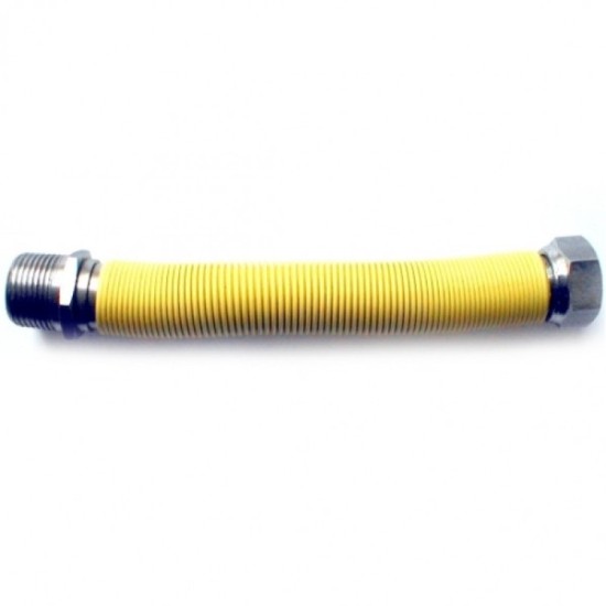 Racord flexibil extensibil pentru gaz, din inox izolat ItalFlexiGas MF 3/4" 300-600 mm