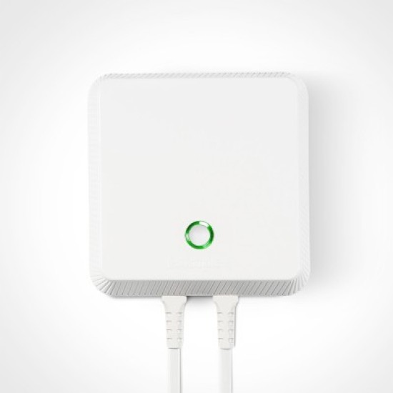Termostat ambiental wireless, programabil, inteligent, conectare internet Wi-Fi, Homplex NX1, alb