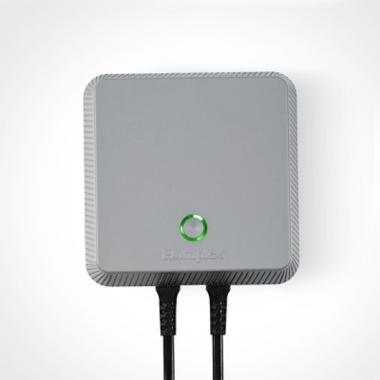 Termostat ambiental wireless, programabil, inteligent, conectare internet Wi-Fi, Homplex NX1, gri (3714353) imagine