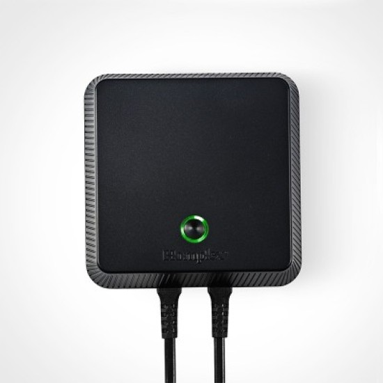 Termostat ambiental wireless, programabil, inteligent, conectare internet Wi-Fi, Homplex NX1, negru (3714354) imagine detaliata.