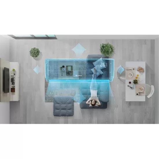Aparat aer conditionat Gree Pulsar GWH24AGD-K6DNA1C 24000 BTU, A++/A+,Wi-Fi, Cold Plasma+, Auto-curatare, Inverter Aparat aer conditionat Gree Pulsar GWH24AGD-K6DNA1C 24000 BTU, A++/A+,Wi-Fi, Cold Plasma+, Auto-curatare, Inverter