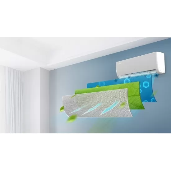 Aparat aer conditionat Gree Pulsar GWH24AGD-K6DNA1C 24000 BTU, A++/A+,Wi-Fi, Cold Plasma+, Auto-curatare, Inverter Aparat aer conditionat Gree Pulsar GWH24AGD-K6DNA1C 24000 BTU, A++/A+,Wi-Fi, Cold Plasma+, Auto-curatare, Inverter